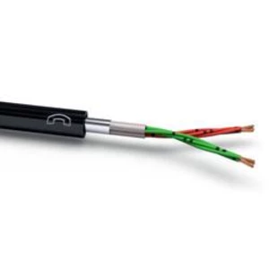 Kabel pro požární hlásiče A-2Y(L)2Y VOKA Kabelwerk 10357400 10357400, 20 x 2 x 0.60 mm², černá (RAL 9005), 100 m