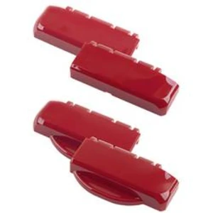 Pant Bopla B SC HB ABS-3000 Scharnierverschluss, ABS, karmínová (RAL 3000) , 100 mm, 1 ks