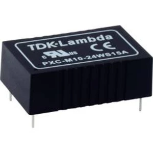 DC/DC měnič napětí do DPS TDK-Lambda PXC-M10-48WS-15, 15 V, 670 mA