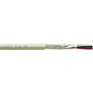 Řídicí kabel Faber Kabel LIYCY (030253), 3,9 mm, 250 V, stíněný, šedá, 1 m