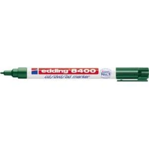 Edding E-8400, 4-8400004 popisovač na CD/DVD , 0.5 mm, 1 mm, zelená, 1 ks/bal.