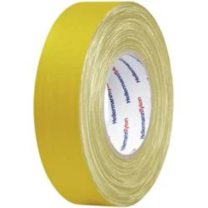 Páska se skelným vláknem HellermannTyton HTAPE-TEX-YE-19X10 712-00202, (d x š) 10 m x 19 mm, kaučuk, žlutá, 1 ks