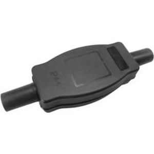 Průchodkové pouzdro na kabel interBär 9002-104.02, IP44, 180 x 120 x 25 mm, černá