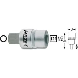 Nástrčný klíč Hazet 5 mm, inbus, 1/2", Speciální ocel 986-5