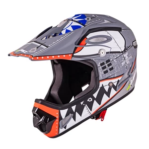 Downhill přilba W-TEC FS-605 Allride  Skull Smile  XL (61-62)