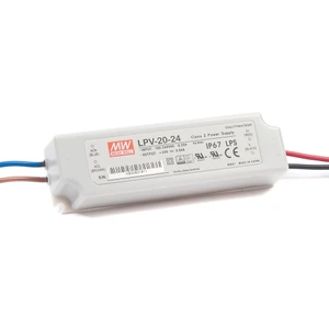 Napájecí zdroj MEAN WELL pro LED 24VDC 20W LPV-20-24
