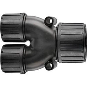 Rozdělovač ve tvaru Y HellermannTyton HG16-Y13 166-25801, 16 mm, 13 mm, 13 mm, černá, 1 ks