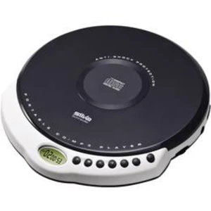 Přenosný CD přehrávač Discman Silva Schneider MCD 30, CD, CD-R, CD-RW, MP3, šedá