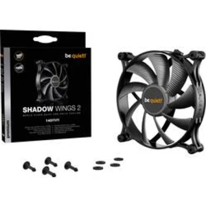 PC větrák s krytem BeQuiet Shadow Wings 2 (š x v x h) 140 x 140 x 25 mm