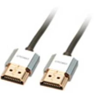 HDMI kabel LINDY [1x HDMI zástrčka - 1x HDMI zástrčka] šedá 1.00 m