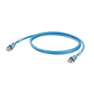 Síťový kabel RJ45 Weidmüller 1165900003, CAT 6A, S/FTP, 30.00 cm, modrá