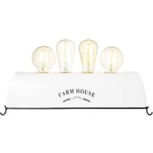 Stolní lampa LED E27 120 W Brilliant Farm Life 93785/05 bílá
