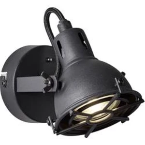 Nástěnný reflektor GU10 5 W LED Brilliant Jesper G54310/86 černá