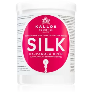 Kallos Silk maska pro suché a zcitlivělé vlasy 1000 ml