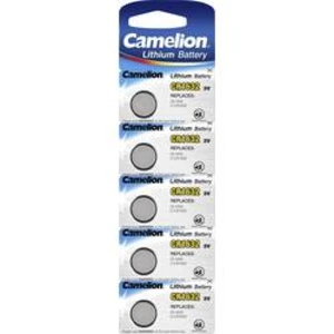 Knoflíkový článek CR 1632 lithiová Camelion CR1632 120 mAh 3 V 5 ks