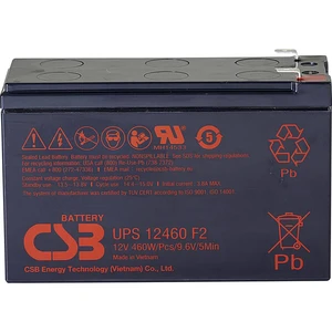 CSB Battery UPS 12460 high-rate UPS12460F2 olovený akumulátor 12 V 9.6 Ah olovený so skleneným rúnom (š x v x h) 151 x 9