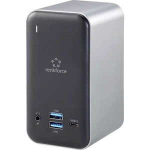 Renkforce RF-4499452 USB-C ™ notebook dokovacia stanica Vhodné pre značky: univerzálny  vr. funkcia nabíjania