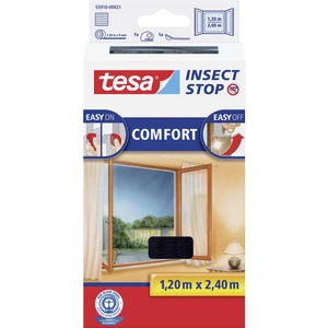 tesa Insect Stop Comfort 55918-21 sieťka proti hmyzu  (d x š) 2400 mm x 1200 mm antracitová 1 ks