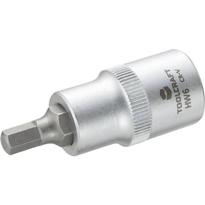 Násada nástrčného kľúča s šesťhranným bitom, TOOLCRAFT 816156, 12,5 mm (1/2 ")