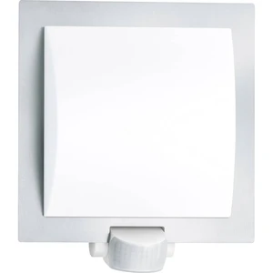 Steinel L20 S 566814 vonkajšie nástenné osvetlenie s PIR senzorom  úsporná žiarovka, LED  E27 60 W strieborná
