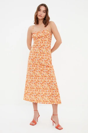 Trendyol Orange Strap Dress