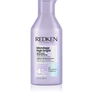 Redken Blondage High Bright rozjasňující šampon pro blond vlasy 300 ml