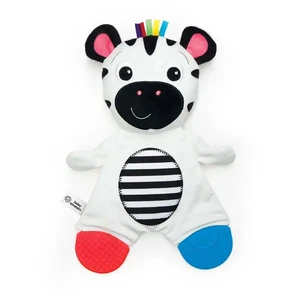 BABY EINSTEIN Hryzátko plyšová senzorická Zebra Zen 0m +