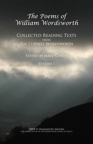 The Poems of Wordsworth Vol 1