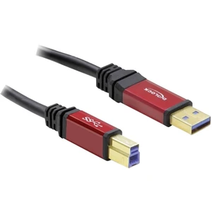 Delock #####USB-Kabel #####USB 3.2 Gen1 (USB 3.0 / USB 3.1 Gen1) #####USB-A Stecker, #####USB-B Stecker 5.00 m červená,