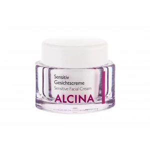 ALCINA Sensitive Facial Cream 50 ml denný pleťový krém pre ženy na veľmi suchú pleť; na citlivú a podráždenú pleť