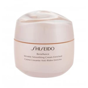 Shiseido Benefiance Wrinkle Smoothing Cream Enriched 75 ml denný pleťový krém pre ženy na zmiešanú pleť; proti vráskam; spevnenie a lifting pleti