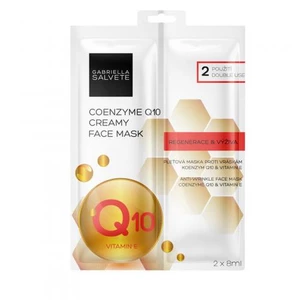 Gabriella Salvete Creamy Face Mask Coenzyme Q10 16 ml pleťová maska na veľmi suchú pleť; výživa a regenerácia pleti; proti vráskam