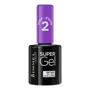 Rimmel London Super Gel Top Coat 12 ml lak na nechty pre ženy