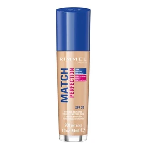 Rimmel London Match Perfection SPF20 30 ml make-up pre ženy 200 Soft Beige