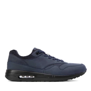 Granatowe sneakersy męskie