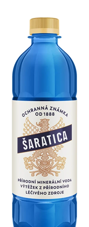 SARATICA minerálna VODA 0,5L "Z"