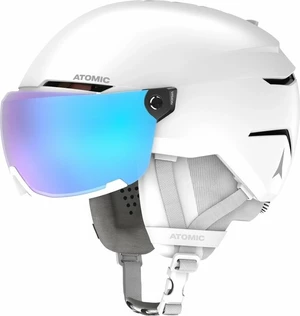 Atomic Savor Visor Stereo Ski Helmet White Heather L (59-63 cm) Kask narciarski