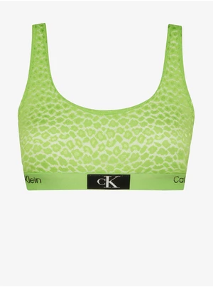 Světle zelená dámská krajková podprsenka  Calvin Klein Underwear - Dámské