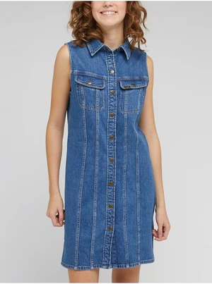 Blue Women's Denim Dress Lee - Women