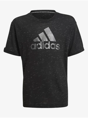 adidas Performance Future Icons Black Girls' Sports T-Shirt - unisex