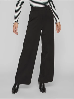 VILA Varone black women's trousers - Ladies