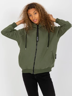 Basic hoodie Khaki RUE PARIS