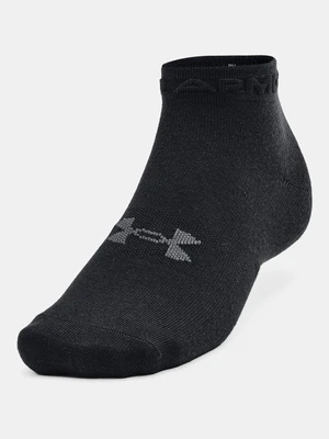 Under Armour Socks UA Essential Low Cut 3Pk-BLK - unisex