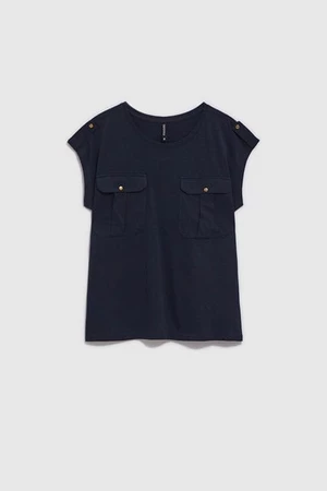 Moodo women's T-shirt - dark blue