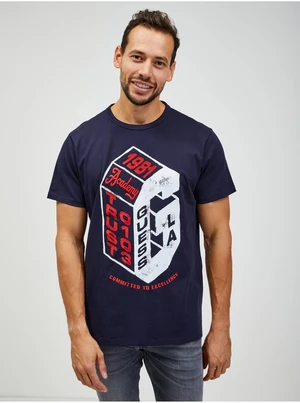 Dark blue men's T-shirt Guess - Men