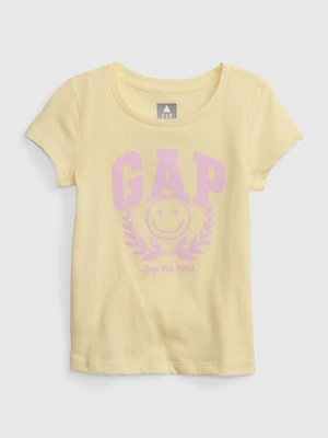 Kids organic T-shirt logo GAP - Girls