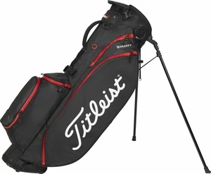 Titleist Players 4 StaDry Black/Black/Red Torba golfowa