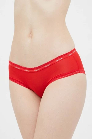 Nohavičky Calvin Klein Underwear červená farba,000QD3767E