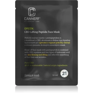 Canneff Green liftingová a zpevňující maska s peptidy 12 ml