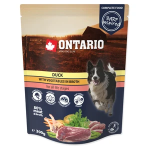 ONTARIO Kapsička kachní se zeleninou ve vývaru 300 g
